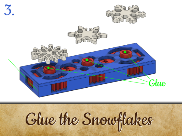 Mechanical Snowflakes Creativity Kits