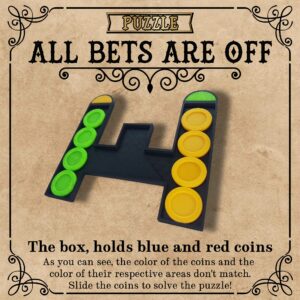 Puzzle all bets are off - creativity kits - stl file - 3d print