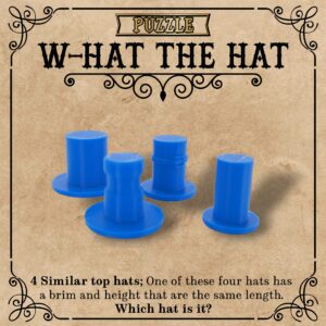 Puzzle W-hat the hat - creativity kits - stl file - 3d print