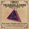 Puzzle Triangolazione - creativity kits - stl file - 3d print